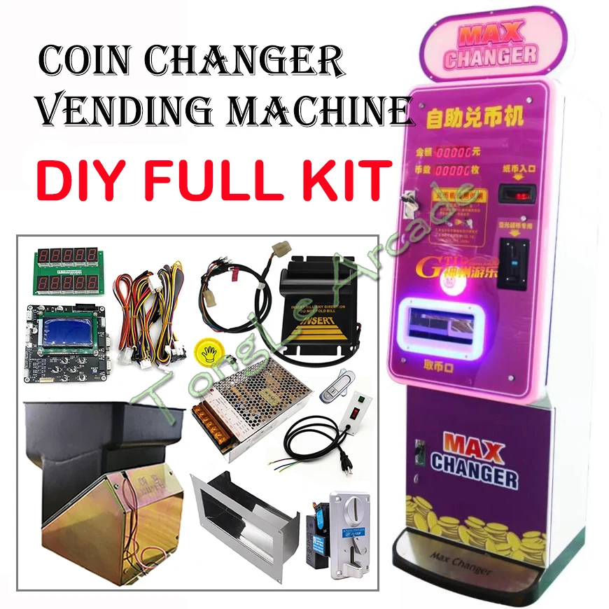 Skee Ball Arcade - Coin Changer DIY Kit Bill Acceptor