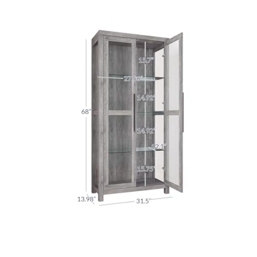 68 Avalon Glass Display Cabine - đánh giá và giá Glass Cabinet Display