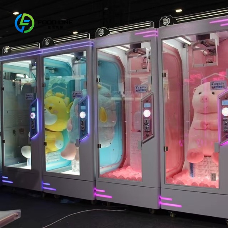 Custom Coin Operated Pink Date - đánh giá và giá Arcade Toy Claw Vending Machine