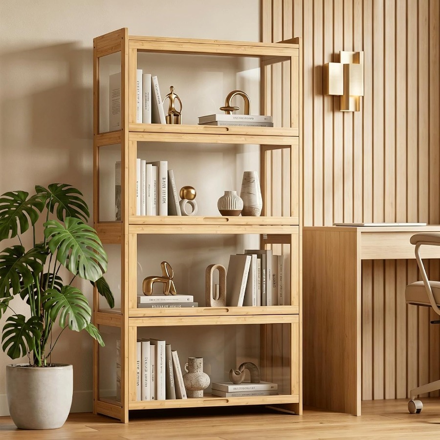 Display Cabinet with Flip-Up D - đánh giá và giá Glass Cabinet Display