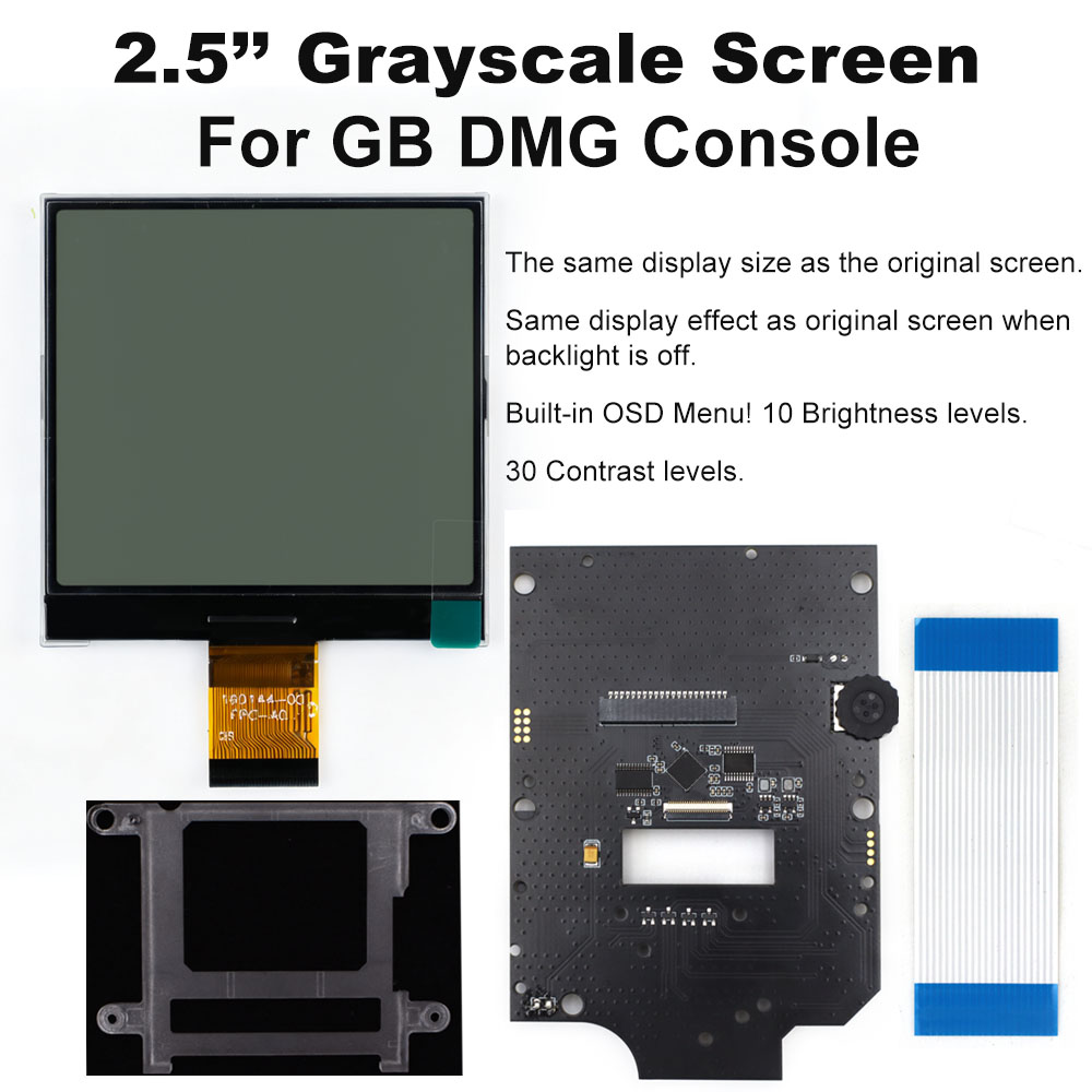 HISPEEDIDO 2.5 Inches Grayscal - đánh giá và giá Lcd Screen Arcade