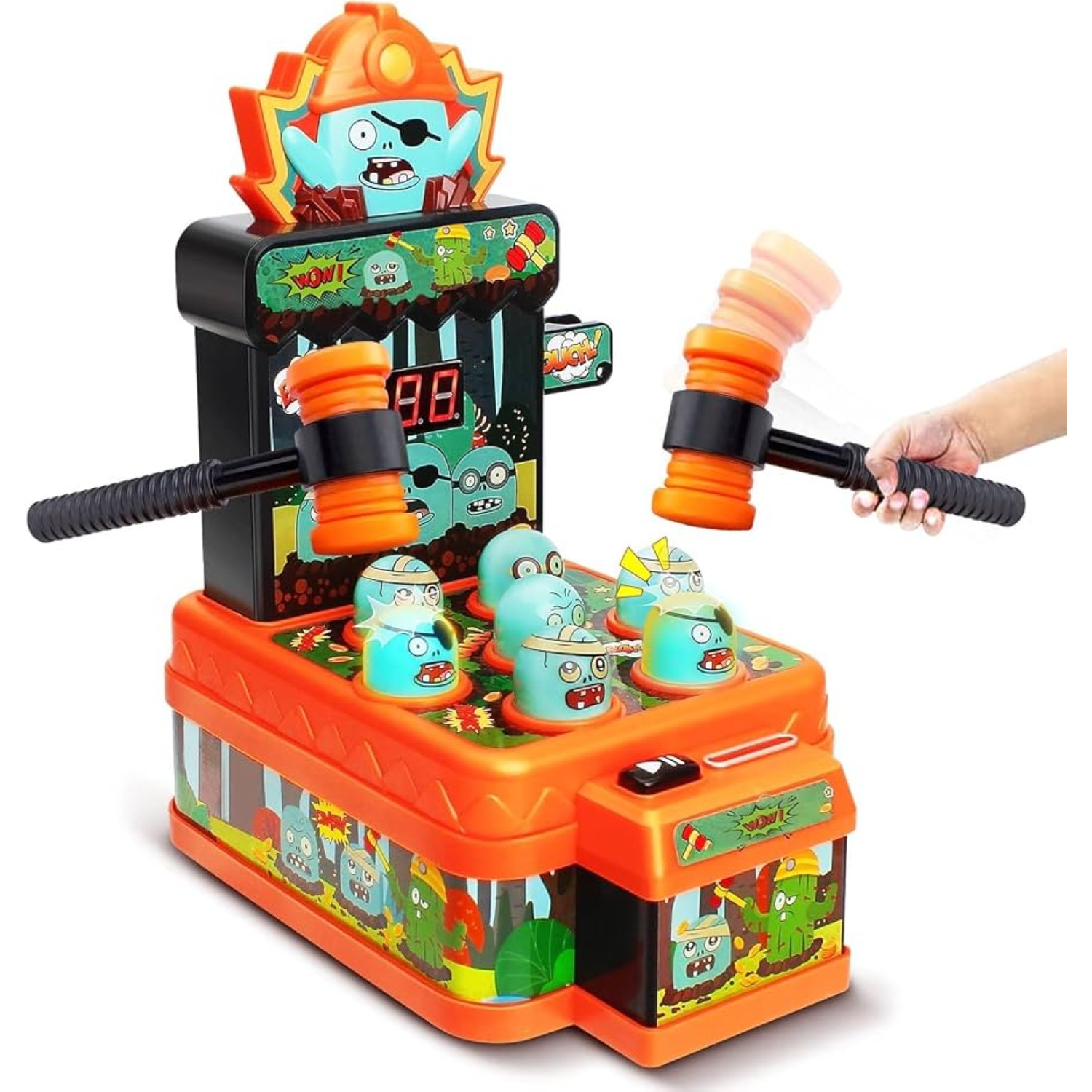Zombies Whack Game Toys for Ki - đánh giá và giá Skee Ball Arcade