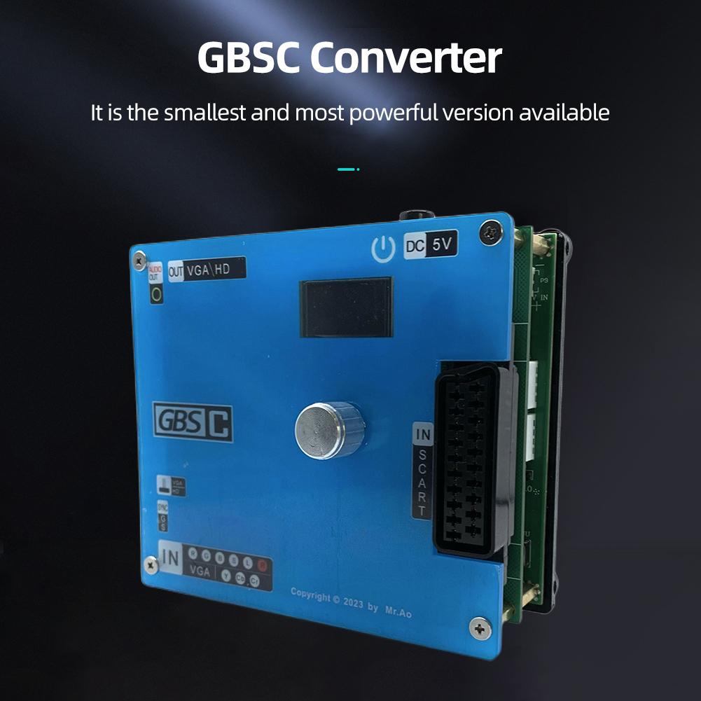 GBS Control Video Converter LC - đánh giá và giá Lcd Screen Arcade