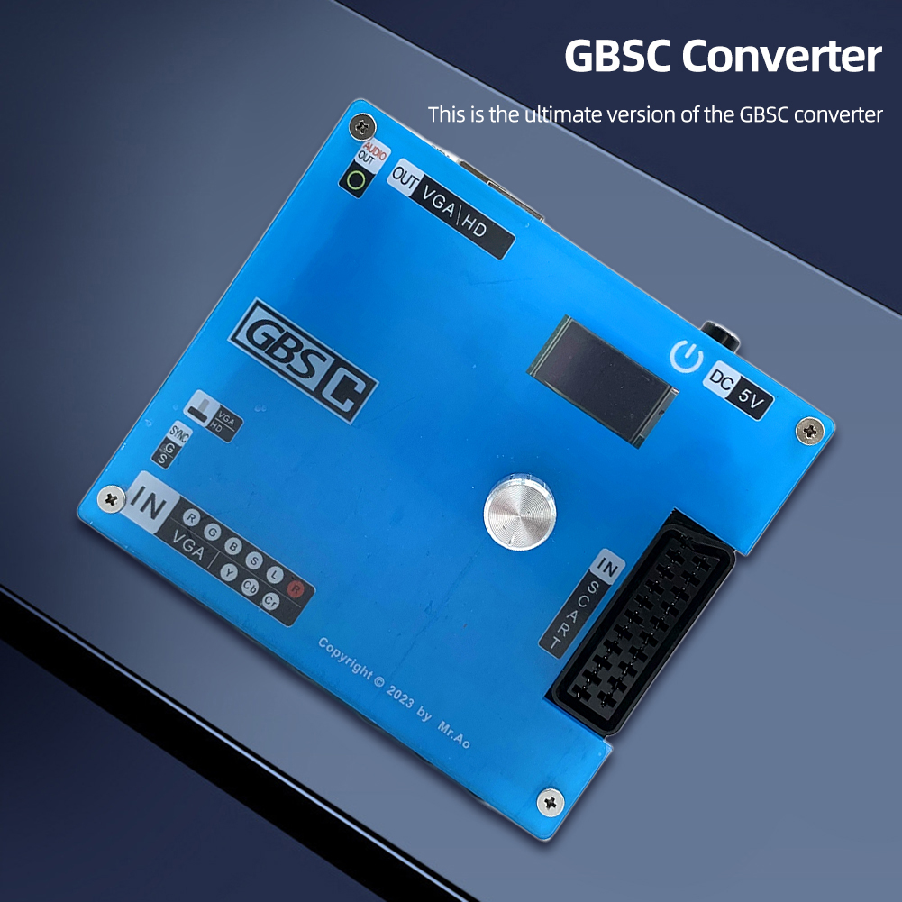 GBS Control Video Converter LC - đánh giá và giá Lcd Screen Arcade