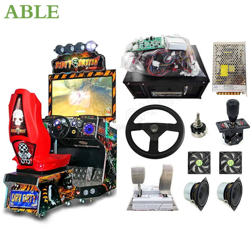 Dirty Drivin Arcade Game Machi - đánh giá và giá Gun Shooting Arcade