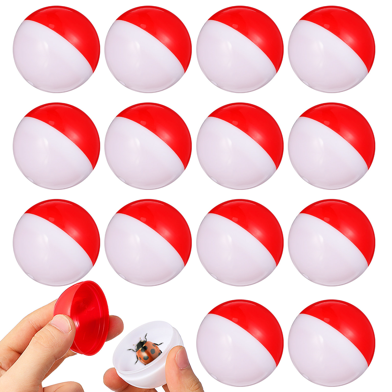 Clear Plastic Egg Capsules 20  - đánh giá và giá Open Vending Machine