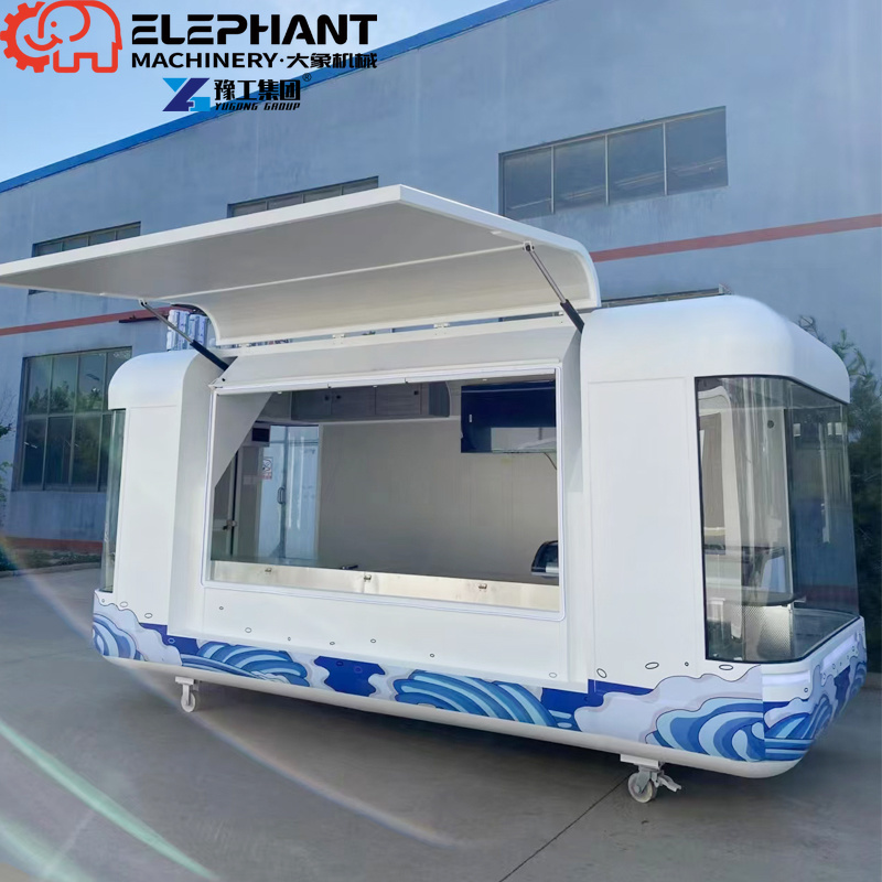 Commercial Mobile Food Trailer - đánh giá và giá Hot Dog Vending Cart