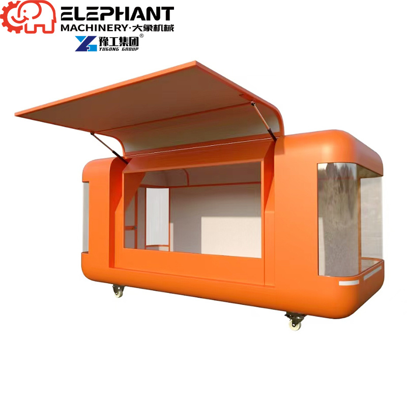 Commercial Mobile Food Trailer - đánh giá và giá Hot Dog Vending Cart