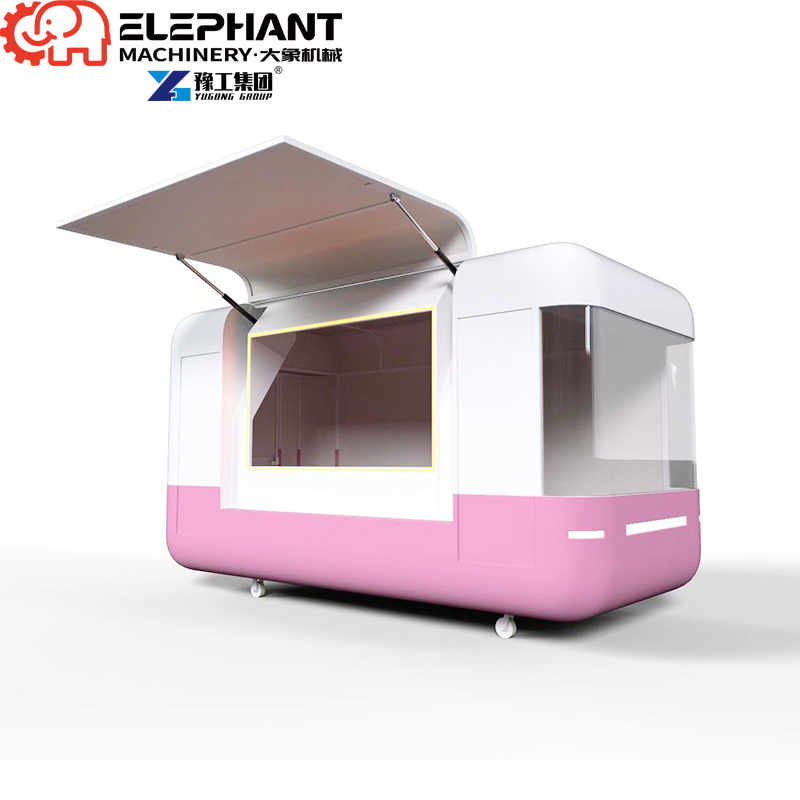 Commercial Mobile Food Trailer - đánh giá và giá Hot Dog Vending Cart