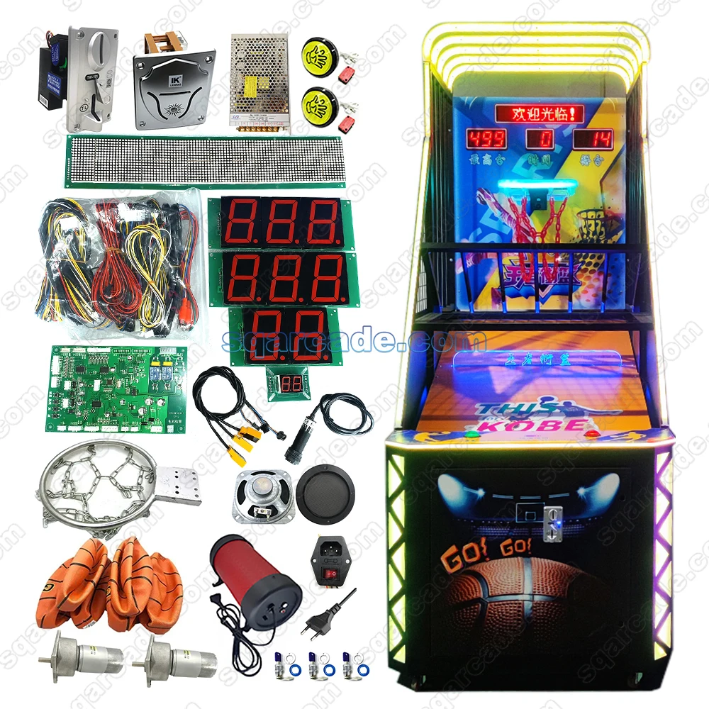 Adult Coin-operated Basketball - đánh giá và giá Lcd Screen Arcade