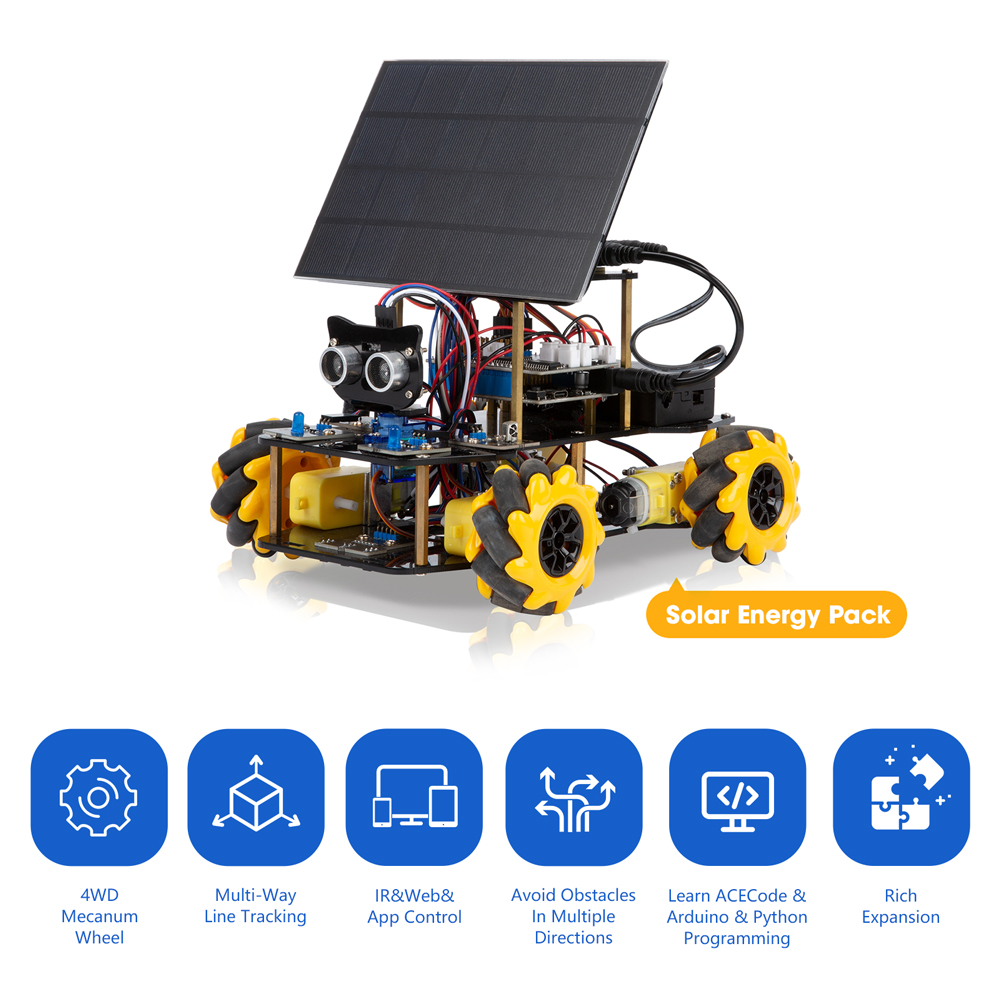 ACEBOTT Smart Robot Solar Ener - đánh giá và giá Arduino Vending Machine Project