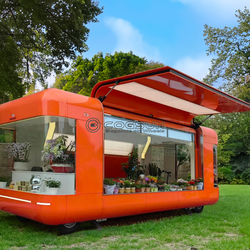 Street Mobile Food Trailer Piz - đánh giá và giá Hot Dog Vending Cart