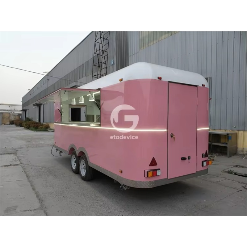 Customized 5.5m Fully Equipped - đánh giá và giá Hot Dog Vending Cart
