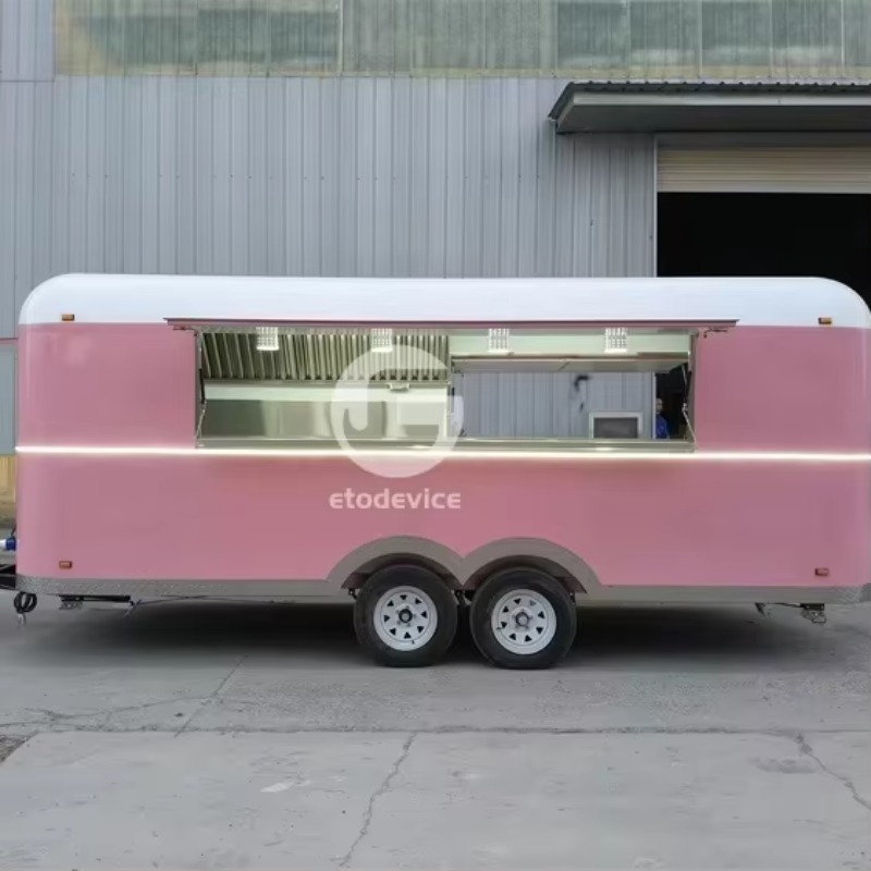 Customized 5.5m Fully Equipped - đánh giá và giá Hot Dog Vending Cart