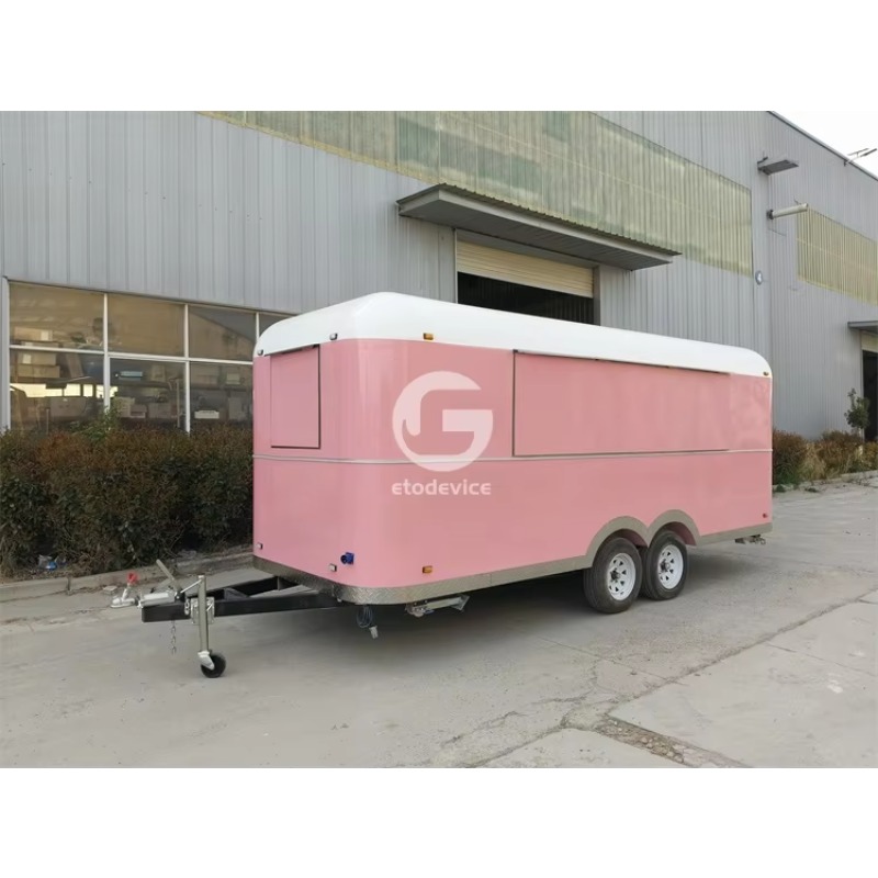 Customized 5.5m Fully Equipped - đánh giá và giá Hot Dog Vending Cart