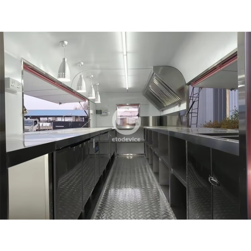 Customized 5.5m Fully Equipped - đánh giá và giá Hot Dog Vending Cart