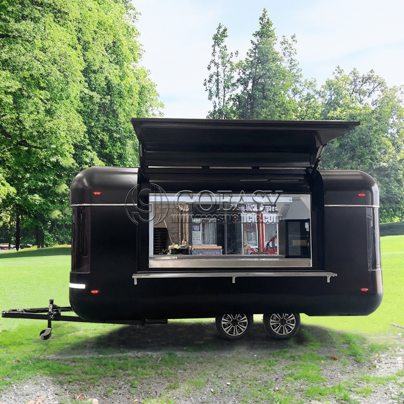 Fully Equipped Mobile Food Tra - đánh giá và giá Hot Dog Vending Cart